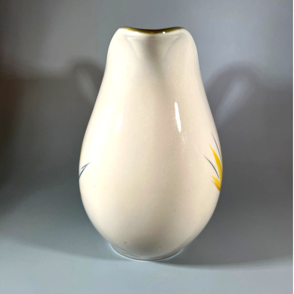 Winfield China Porcelain Bird Of Paradise 2 Quart Pitcher Made USA - Picture 4 of 7